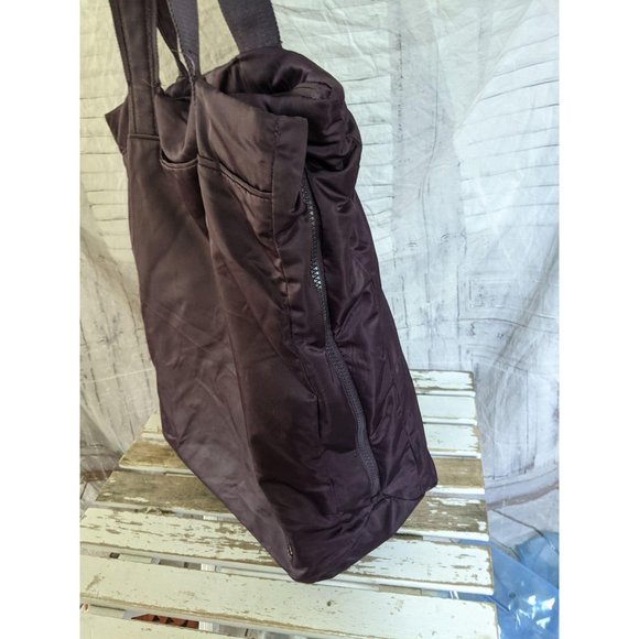 Lululemon gym workout bag large tote purple duffle - Picture 10 of 11